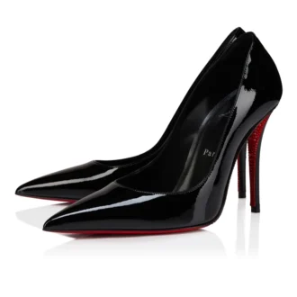 Miss Z Suola Strass – Décolleté da 100 mm – Pelle di vitello verniciata – Nero – Donna Miss Z Suola Strass – Décolleté da 100 mm – Pelle di vitello verniciata – Nero – Donna