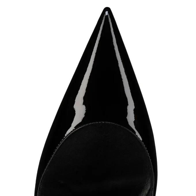 Miss Z Suola Strass – Décolleté da 100 mm – Pelle di vitello verniciata – Nero – Donna Miss Z Suola Strass – Décolleté da 100 mm – Pelle di vitello verniciata – Nero – Donna