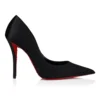Miss Z Suola Strass – Décolleté da 100 mm – Raso crepe – Nero – Donna Miss Z Suola Strass – Décolleté da 100 mm – Raso crepe – Nero – Donna