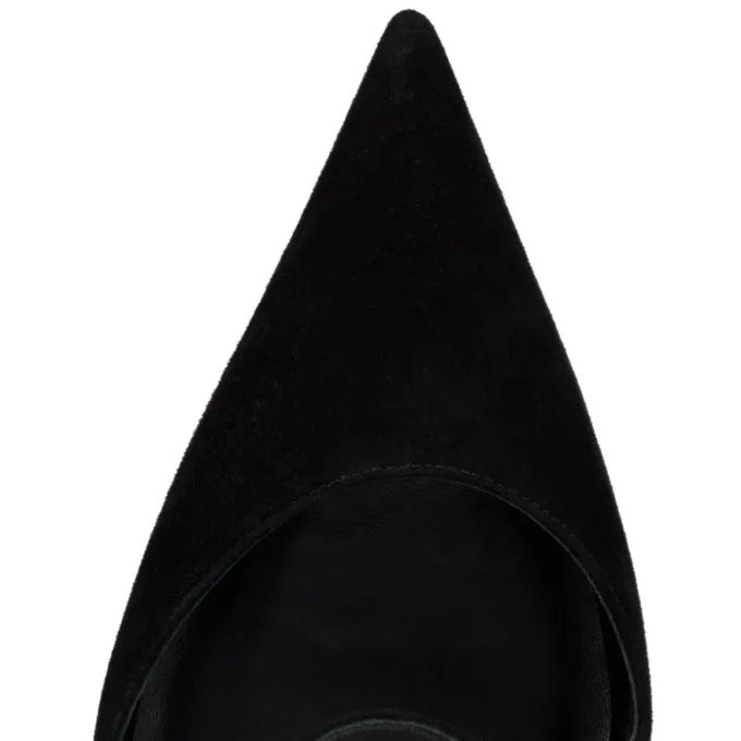Miss Ziggyta – Décolleté 100 mm – Veau Velours – Nero – Donna Miss Ziggyta – Décolleté 100 mm – Veau Velours – Nero – Donna