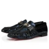 Mocallista – Mocassini – Pelle di serpente d’acqua patchwork – Nero – Donna Mocallista – Mocassini – Pelle di serpente d’acqua patchwork – Nero – Donna
