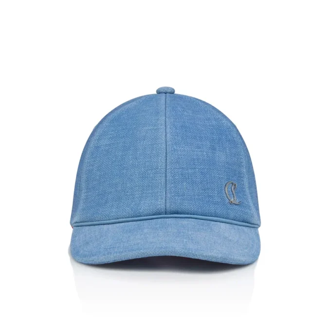 Mooncrest Cl Ac – Cappellino da baseball – Pelle di vitello e tela – Ceruleo Mooncrest Cl Ac – Cappellino da baseball – Pelle di vitello e tela – Ceruleo