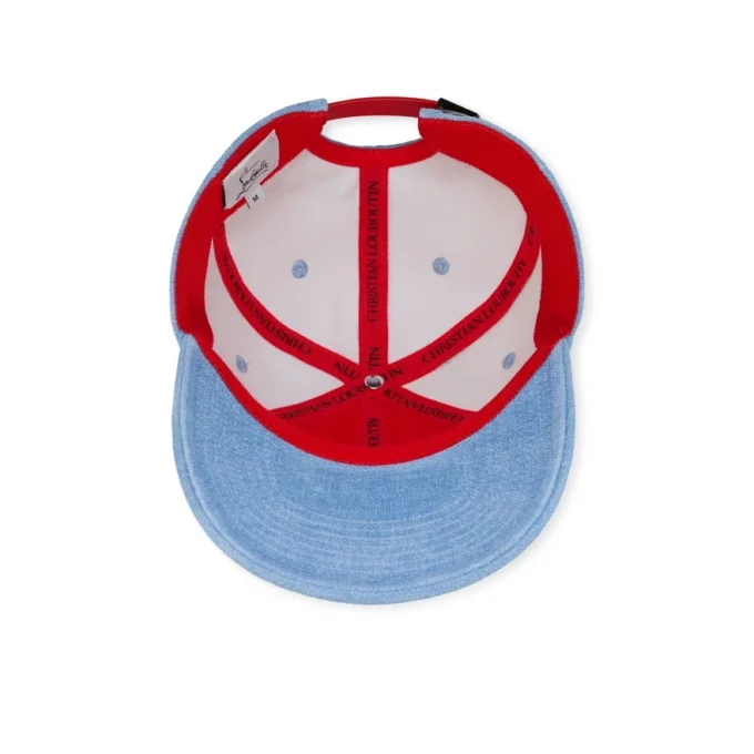 Mooncrest Cl Ac – Cappellino da baseball – Pelle di vitello e tela – Ceruleo Mooncrest Cl Ac – Cappellino da baseball – Pelle di vitello e tela – Ceruleo