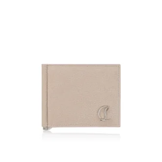 Mooncrest – Portachiavi – Pelle di vitello martellata – Beige