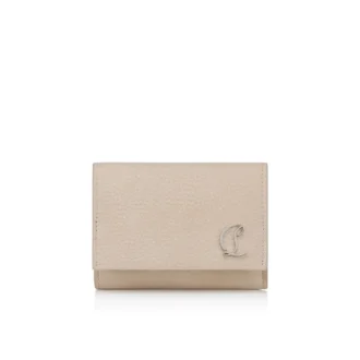 Mooncrest – Portachiavi – Pelle di vitello martellata – Beige