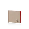 Mooncrest – Portachiavi – Pelle di vitello martellata – Beige