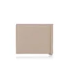 Mooncrest – Portachiavi – Pelle di vitello martellata – Beige