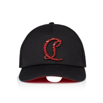 Mooncrest Stones – Cappellino da baseball – Cotone e borchie – Nero Mooncrest Stones – Cappellino da baseball – Cotone e borchie – Nero