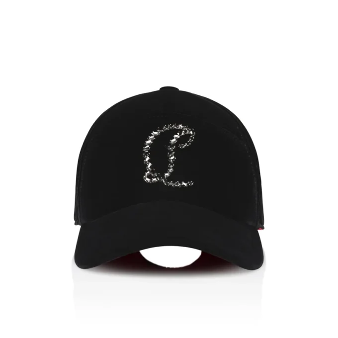 Mooncrest Stones – Cappellino da baseball – Velluto e strass – Nero Mooncrest Stones – Cappellino da baseball – Velluto e strass – Nero