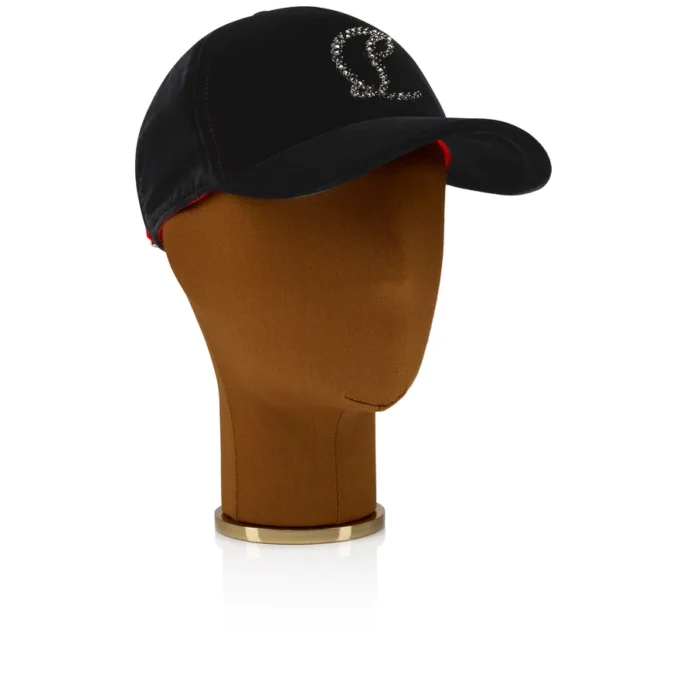 Mooncrest Stones – Cappellino da baseball – Velluto e strass – Nero Mooncrest Stones – Cappellino da baseball – Velluto e strass – Nero