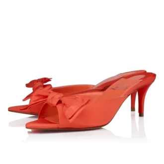 Mulazee – Mules da 60 mm – Taffetà di seta – Caruzo – Donna Mulazee – Mules da 60 mm – Taffetà di seta – Caruzo – Donna