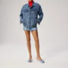 Mulazee – Mules da 60 mm – Taffetà di seta – Ceruleo – Donna