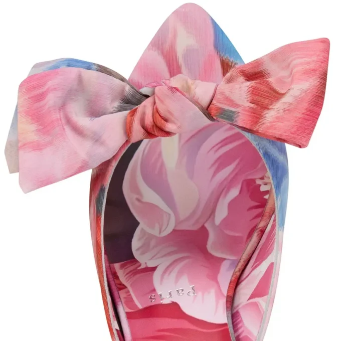 Mulazee – Mules da 60 mm – Tessuto cinese con stampa Peonies – Multicolore – Donna Mulazee – Mules da 60 mm – Tessuto cinese con stampa Peonies – Multicolore – Donna