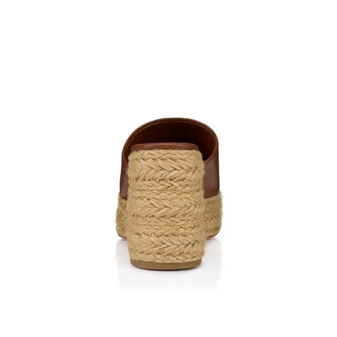 Mule Calakala – Mule da 85 mm – Pelle di agnello nappa – Cuoio – Donna Mule Calakala – Mule da 85 mm – Pelle di agnello nappa – Cuoio – Donna