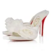 Mule Mere Lachaise – Mule da 120 mm – Raso crepe – Avorio – Donna Mule Mere Lachaise – Mule da 120 mm – Raso crepe – Avorio – Donna