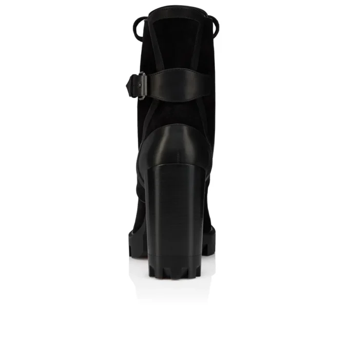 New Macademia – Stivali con tacco basso da 100 mm – Veau Velours – Nero – Donna New Macademia – Stivali con tacco basso da 100 mm – Veau Velours – Nero – Donna