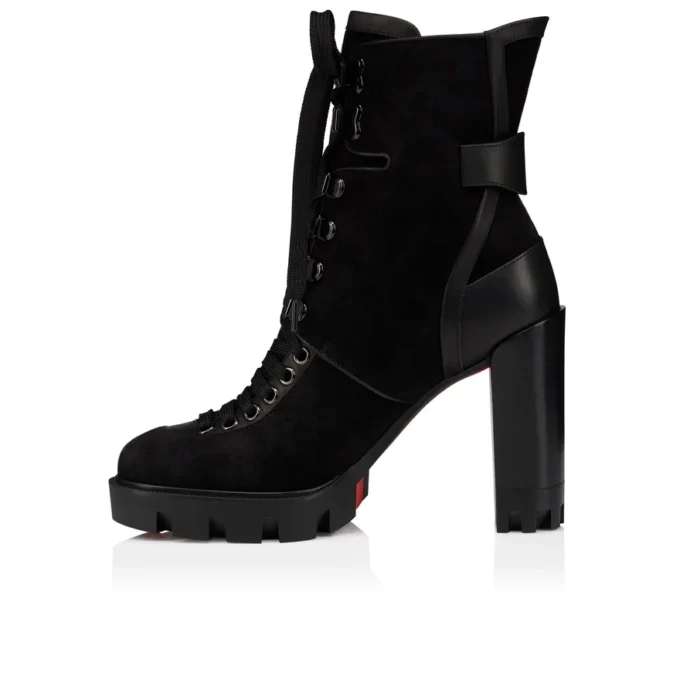 New Macademia – Stivali con tacco basso da 100 mm – Veau Velours – Nero – Donna New Macademia – Stivali con tacco basso da 100 mm – Veau Velours – Nero – Donna