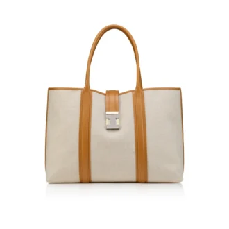 Nox – Borsa Tote – Tela di Lino – Naturale Nox – Borsa Tote – Tela di Lino – Naturale