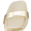 O Condora – Sandali con cinturini da 85 mm – Pelle nappa laminata – Platino – Donna O Condora – Sandali con cinturini da 85 mm – Pelle nappa laminata – Platino – Donna