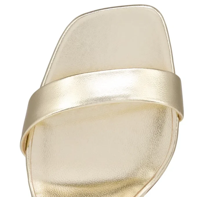 O Condora – Sandali con cinturini da 85 mm – Pelle nappa laminata – Platino – Donna O Condora – Sandali con cinturini da 85 mm – Pelle nappa laminata – Platino – Donna