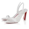 O Condora – Sandali con cinturini da 85 mm – Pelle verniciata – Bianco – Donna O Condora – Sandali con cinturini da 85 mm – Pelle verniciata – Bianco – Donna