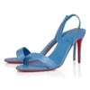 O Marylin – Sandali 85 mm – Pelle di agnello nappa – Ceruleo – Donna O Marylin – Sandali 85 mm – Pelle di agnello nappa – Ceruleo – Donna