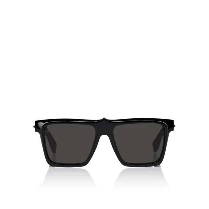 Our Georges Lb0014 – Occhiali da sole – Acetato – Nero lucido Our Georges Lb0014 – Occhiali da sole – Acetato – Nero lucido