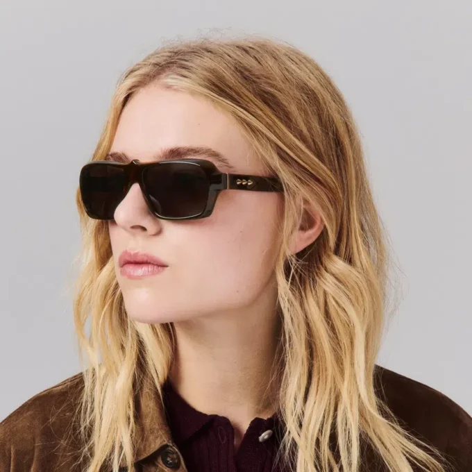 Our Georges Lb0027 – Occhiali da sole – Acetato – Havana scuro