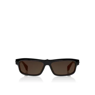 Our Georges Lb0028 – Occhiali da sole – Acetato – Nero fumé Our Georges Lb0028 – Occhiali da sole – Acetato – Nero fumé