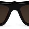 Our Georges Lb0028 – Occhiali da sole – Acetato – Nero fumé Our Georges Lb0028 – Occhiali da sole – Acetato – Nero fumé