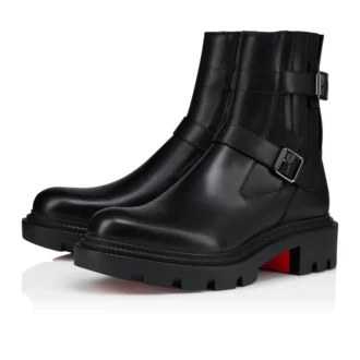 Oxybootie College – Stivali – Pelle di vitello – Nero – Uomo