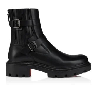 Oxybootie College – Stivali – Pelle di vitello – Nero – Uomo