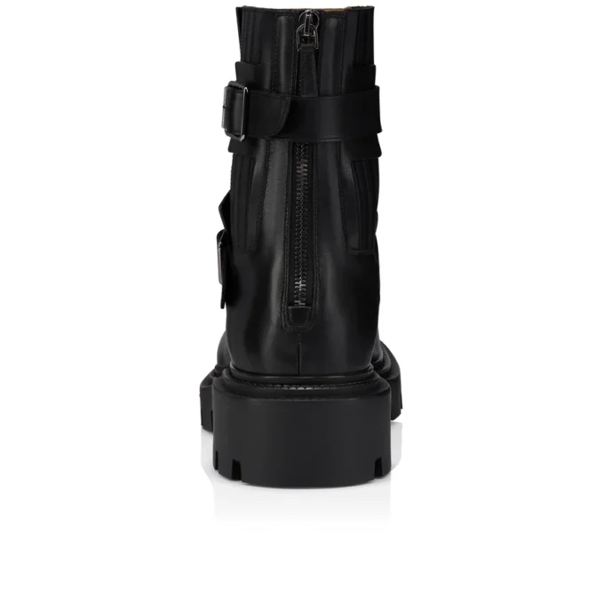 Oxybootie College – Stivali – Pelle di vitello – Nero – Uomo