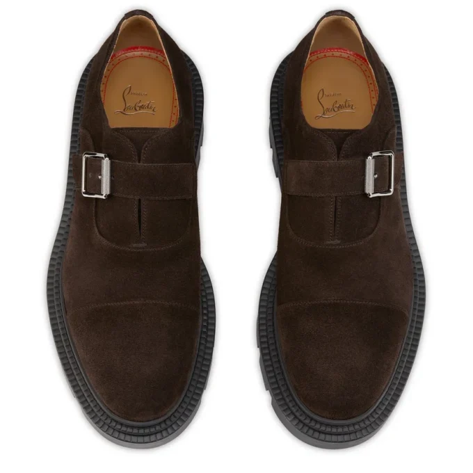 Oxyford College – Monk-Straps – Pelle di vitello rovesciata – Cafa – Uomo Oxyford College – Monk-Straps – Pelle di vitello rovesciata – Cafa – Uomo
