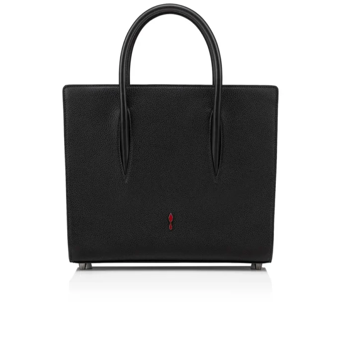 Paloma Medium – Borsa a Mano – Pelle di vitello martellata e borchie Loubinthesky – Nero Paloma Medium – Borsa a Mano – Pelle di vitello martellata e borchie Loubinthesky – Nero