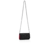 Paloma – Portafoglio con catena – Pelle di vitello martellata – Nero Paloma – Portafoglio con catena – Pelle di vitello martellata – Nero