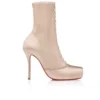 Pavlova Booty – Stivali da 100 mm – Raso crepe – Blush – Donna Pavlova Booty – Stivali da 100 mm – Raso crepe – Blush – Donna