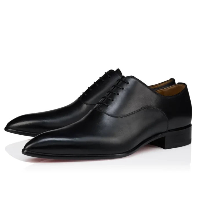 Pelvis – Oxford – Pelle di vitello – Nero – Uomo Pelvis – Oxford – Pelle di vitello – Nero – Uomo