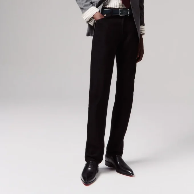 Pelvis – Oxford – Pelle di vitello – Nero – Uomo Pelvis – Oxford – Pelle di vitello – Nero – Uomo