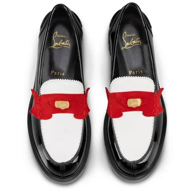 Penny Lug – Mocassini – Pelle di vitello e vernice – Multicolore – Donna Penny Lug – Mocassini – Pelle di vitello e vernice – Multicolore – Donna