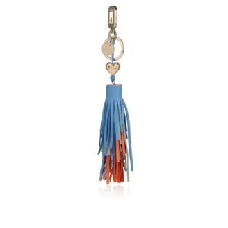 Portachiavi – Portachiavi – Pelle di agnello nappa – Multicolore