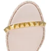 Pyraclou – Espadrillas da 60 mm – Pelle di vitello verniciata – Leche – Donna