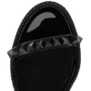 Pyraclou – Espadrillas da 60 mm – Pelle di vitello verniciata – Nero – Donna