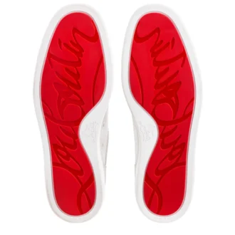 Rantukow – Sneakers – Pelle di vitello martellata – Latte – Uomo