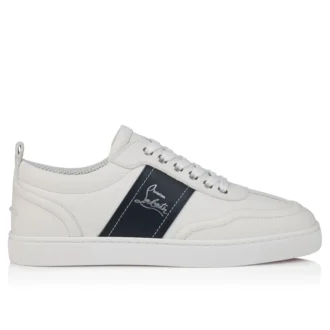Retero – Sneakers – Pelle di vitello – Bianco – Uomo