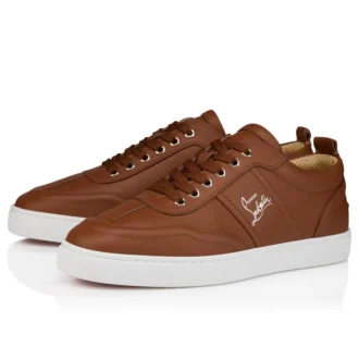 Retero – Sneakers – Pelle di vitello – Cuoio – Uomo