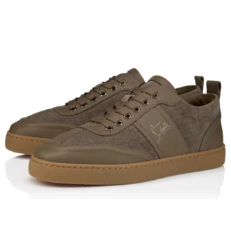 Retero – Sneakers – Pelle di vitello e tela – Silex – Uomo