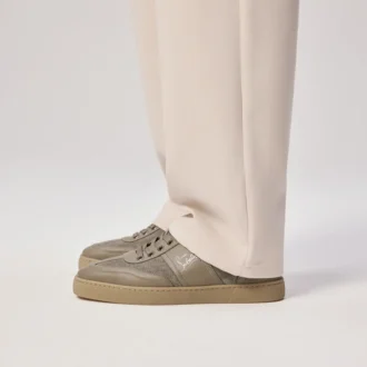 Retero – Sneakers – Pelle di vitello e tela – Silex – Uomo