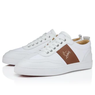 Retero – Sneakers – Pelle di vitello martellata – Cuoio – Uomo