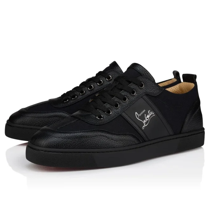 Retero – Sneakers – Pelle di vitello martellata – Nero – Uomo Retero – Sneakers – Pelle di vitello martellata – Nero – Uomo